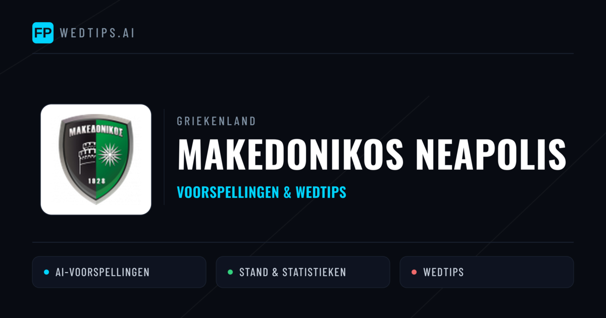 Makedonikos Neapolis voorspellingen & statistieken