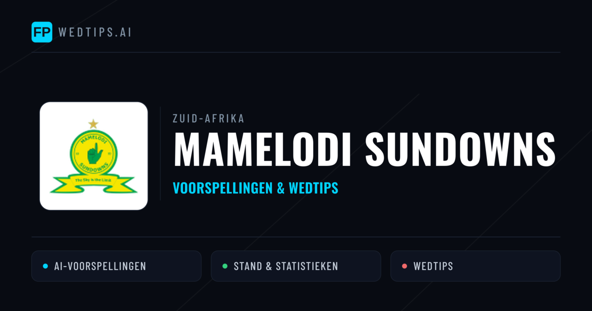 Mamelodi Sundowns voorspellingen & statistieken