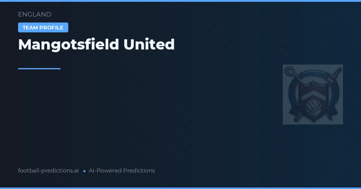 Mangotsfield United voorspellingen & statistieken