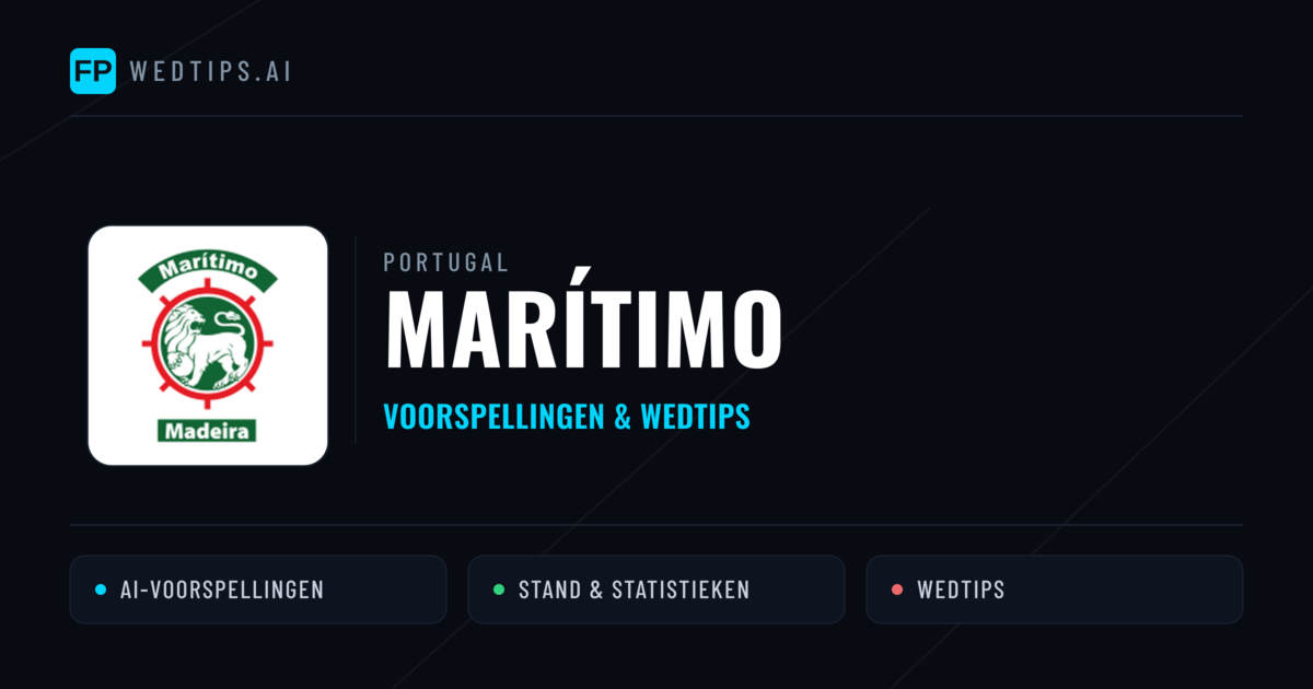 Marítimo voorspellingen & statistieken