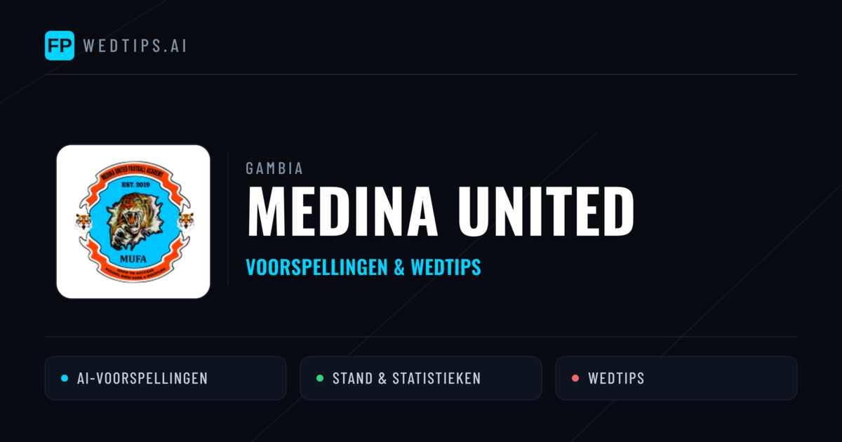 Medina United voorspellingen & statistieken