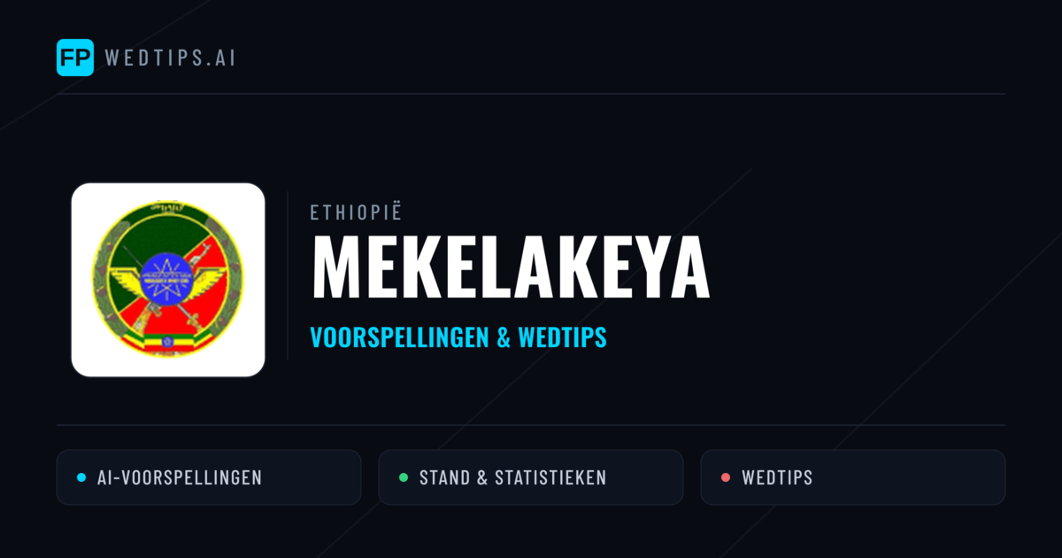 Mekelakeya voorspellingen & statistieken