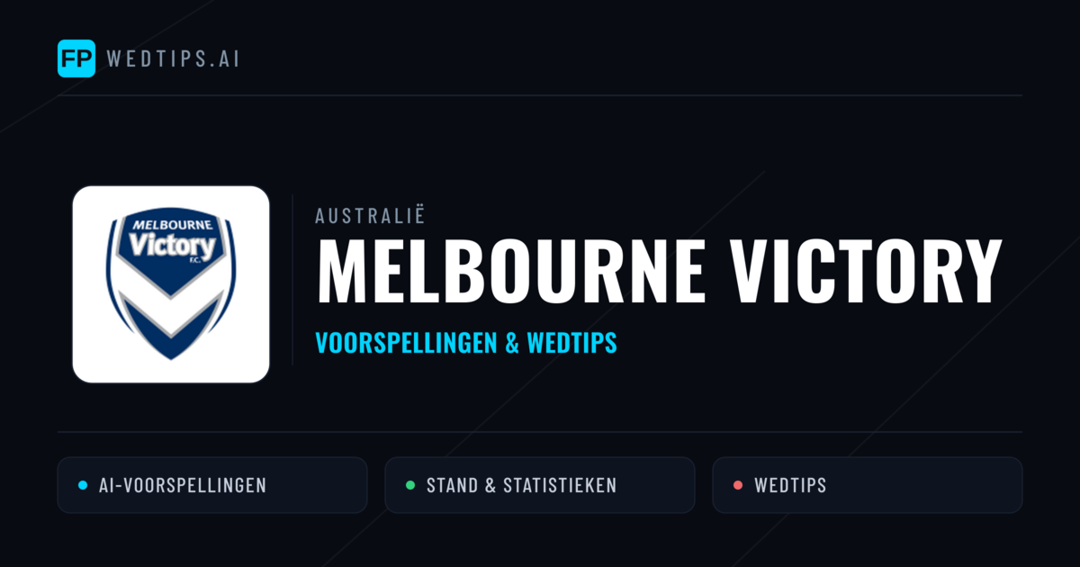 Melbourne Victory voorspellingen & statistieken