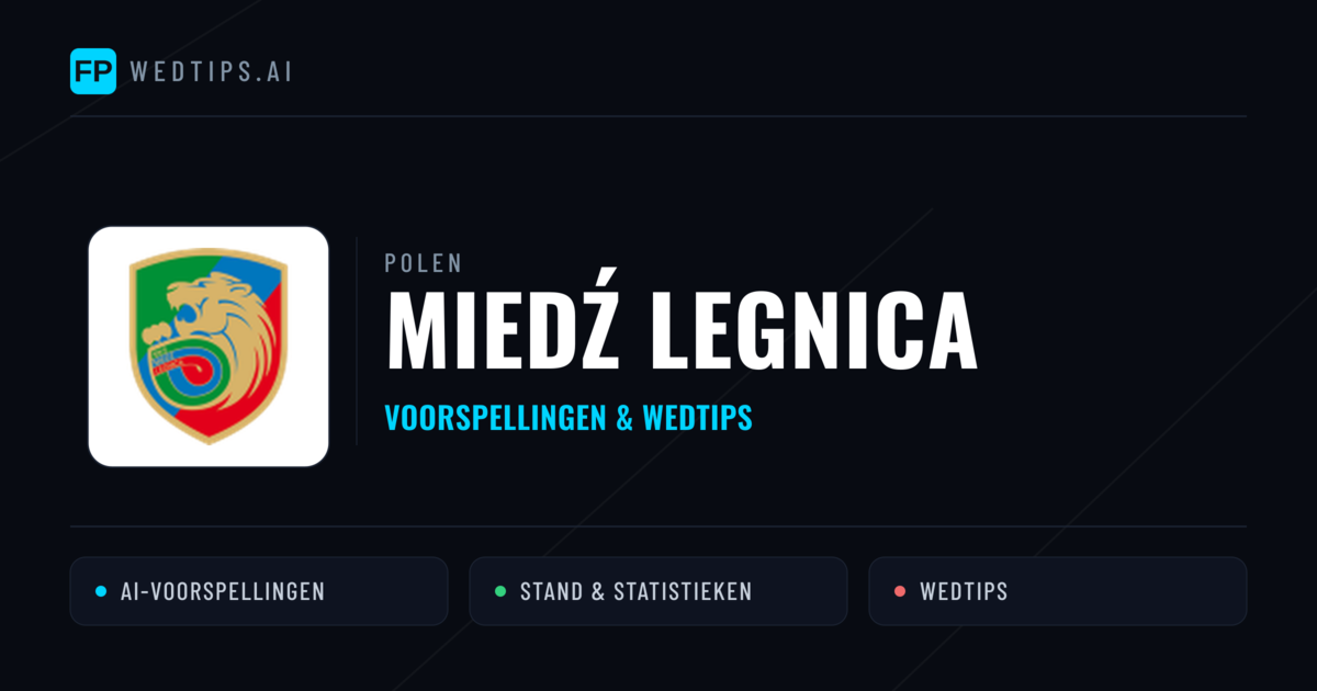 Miedź Legnica voorspellingen & statistieken