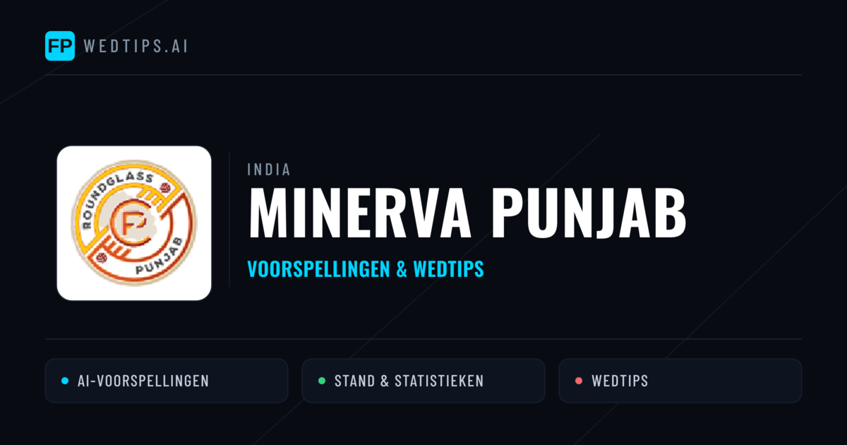 Minerva Punjab voorspellingen & statistieken