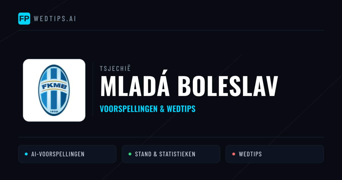 Mladá Boleslav voorspellingen & statistieken