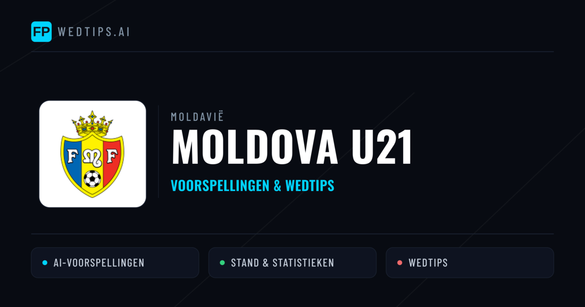 Moldova U21 voorspellingen & statistieken