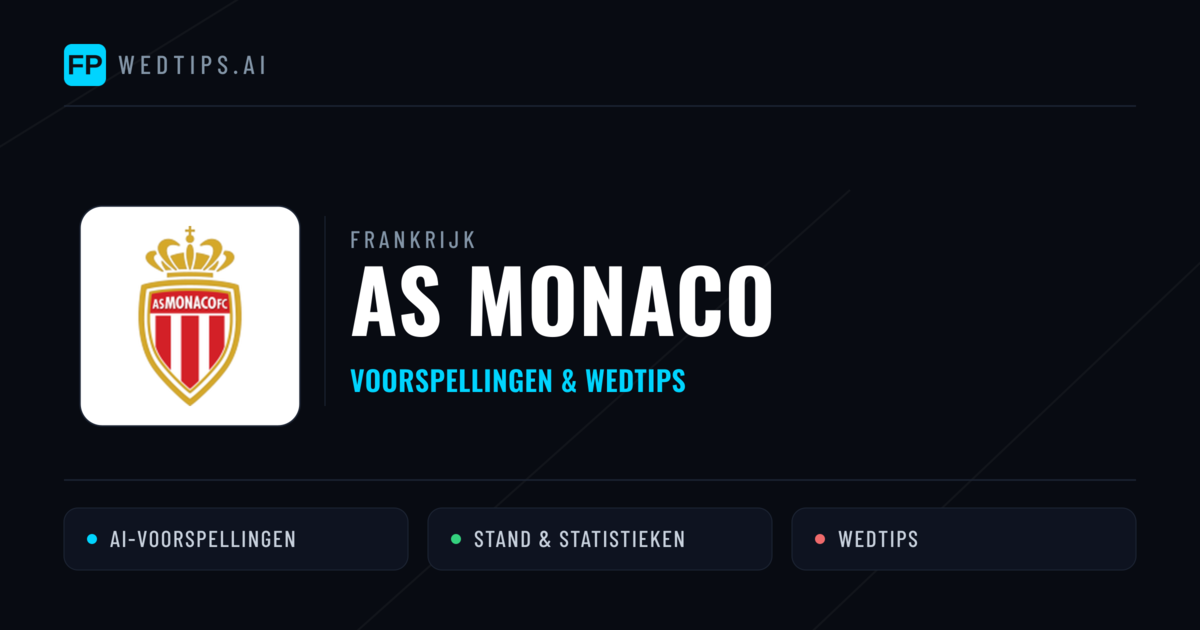 AS Monaco voorspellingen & statistieken