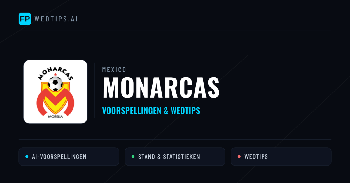 Monarcas voorspellingen & statistieken
