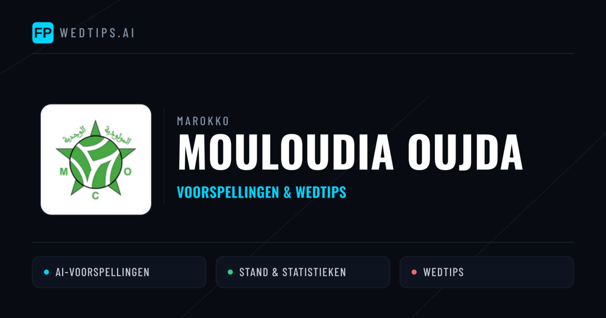 Mouloudia Oujda voorspellingen & statistieken