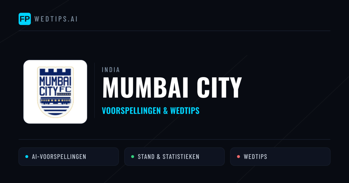 Mumbai City voorspellingen & statistieken