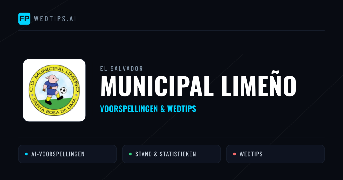 Municipal Limeño voorspellingen & statistieken