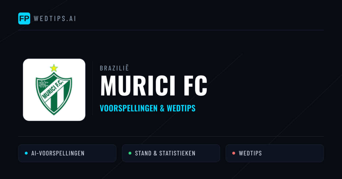 Murici FC voorspellingen & statistieken
