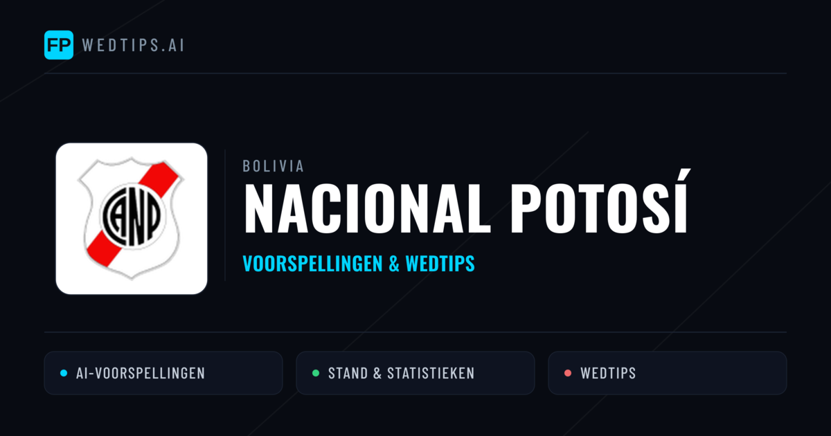 Nacional Potosí voorspellingen & statistieken