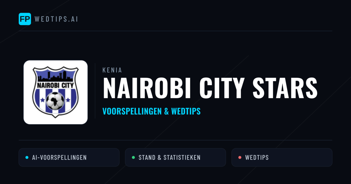Nairobi City Stars voorspellingen & statistieken