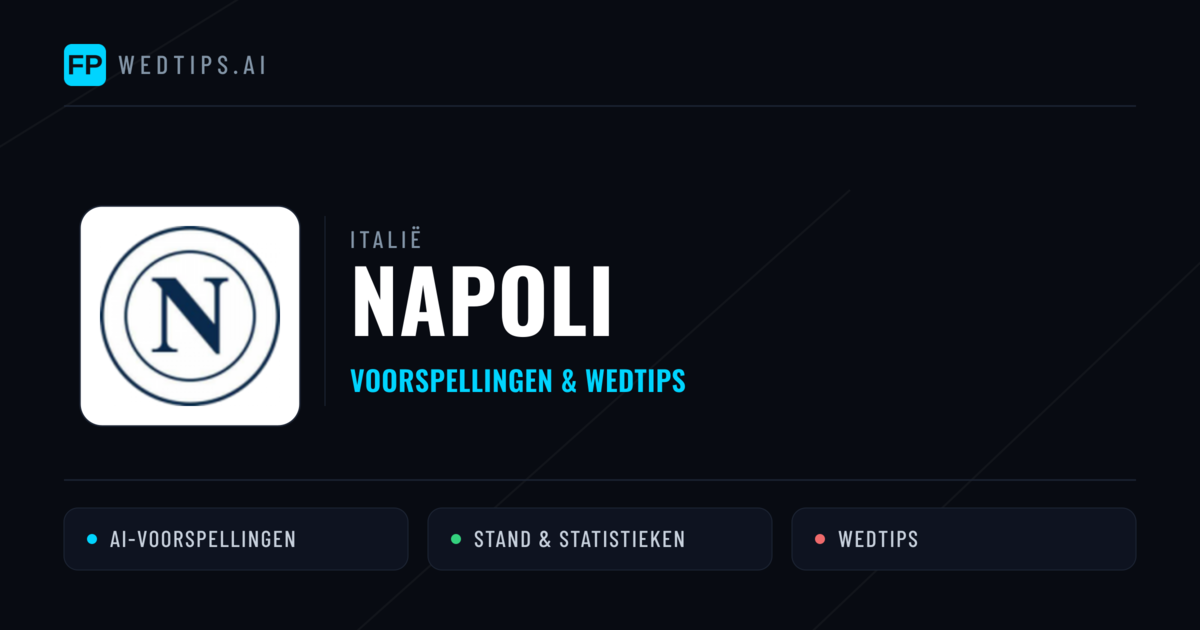 Napoli voorspellingen & statistieken