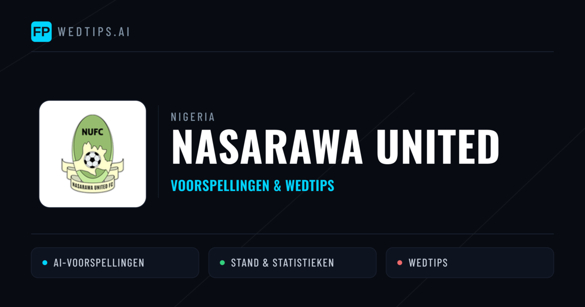 Nasarawa United voorspellingen & statistieken