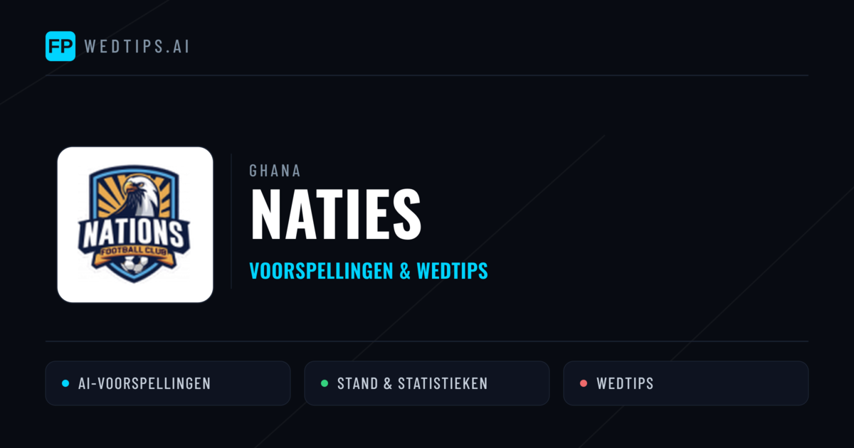 Naties voorspellingen & statistieken
