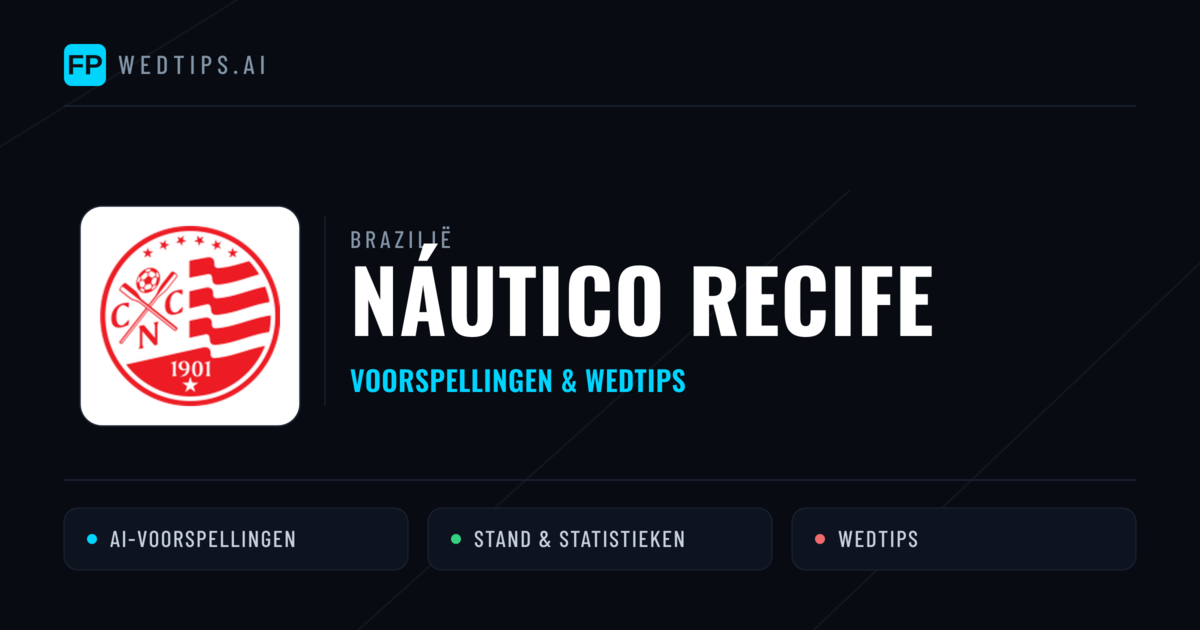 Náutico Recife voorspellingen & statistieken