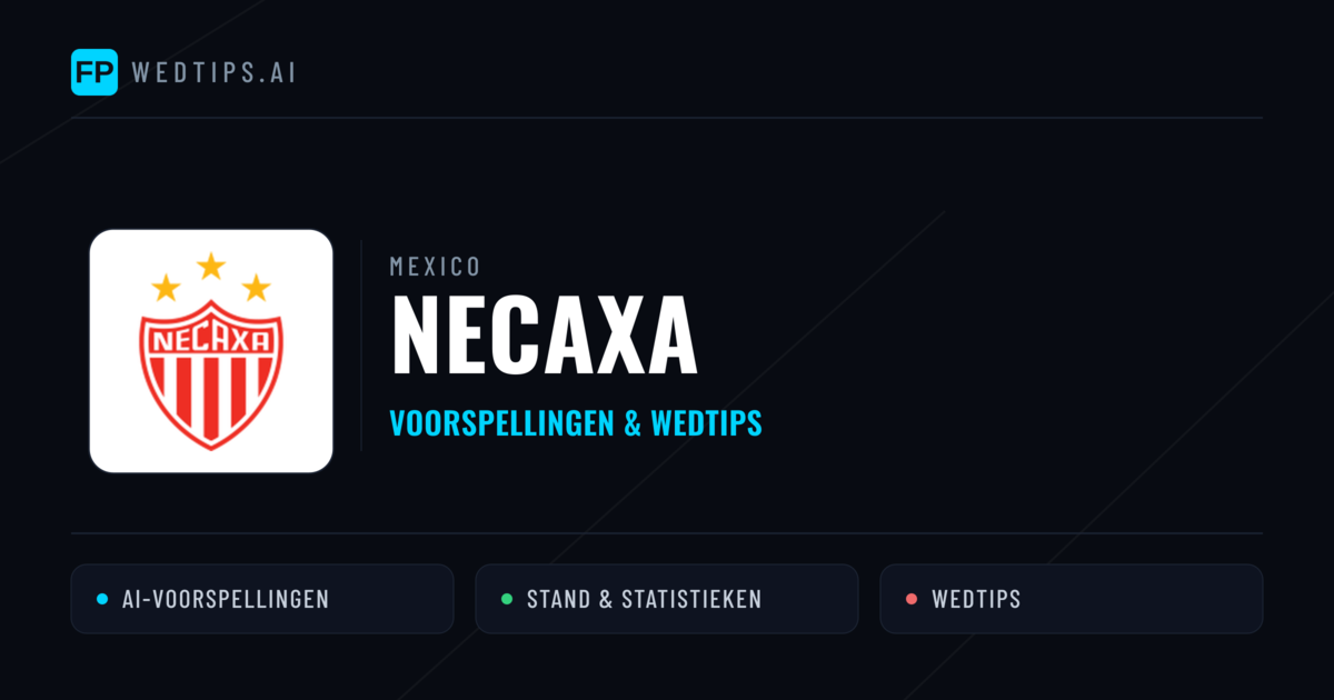 Necaxa voorspellingen & statistieken