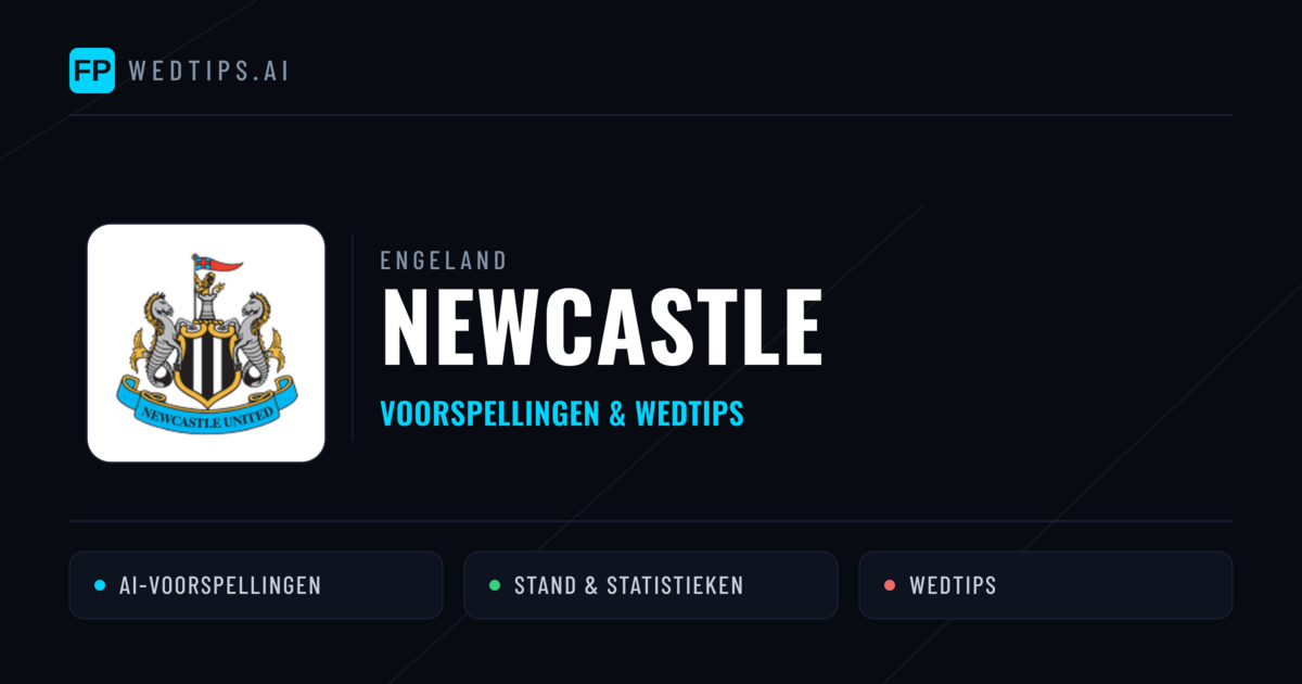 Newcastle voorspellingen & statistieken