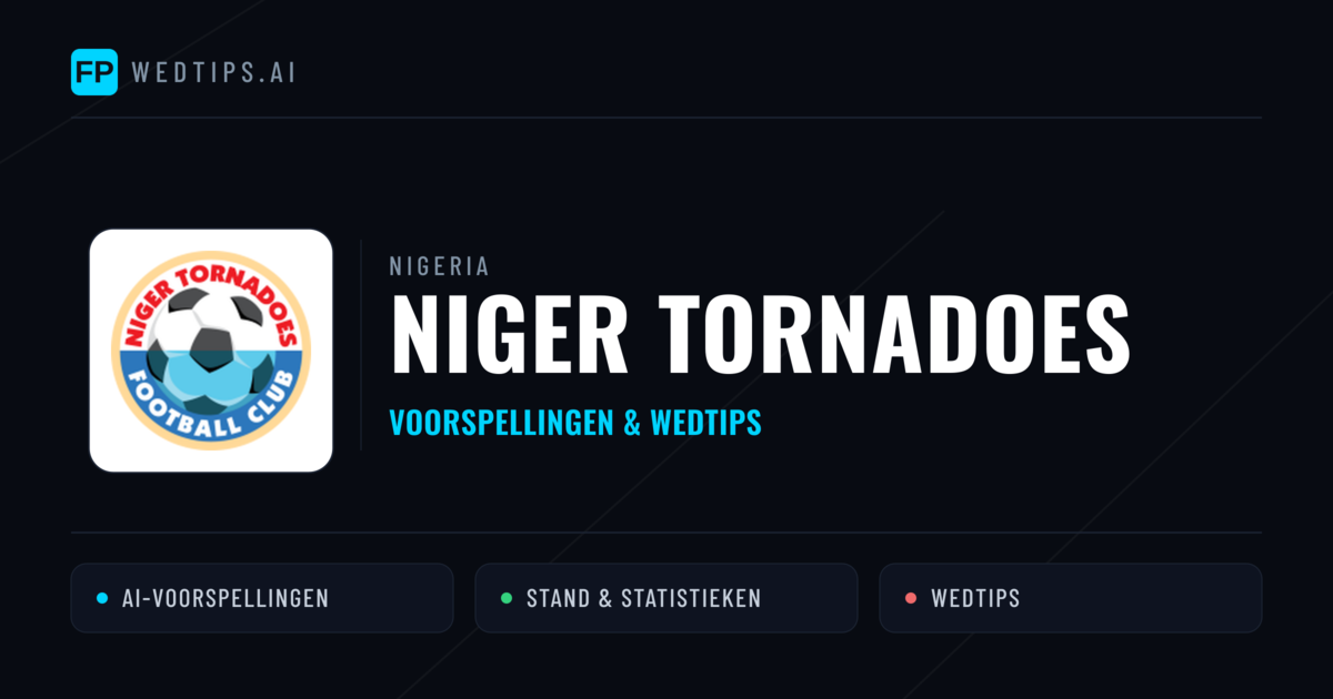 Niger Tornadoes voorspellingen & statistieken