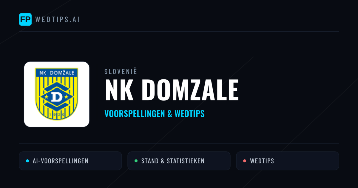 NK Domzale voorspellingen & statistieken