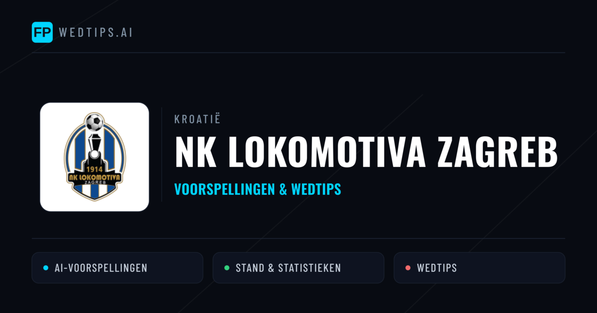 NK Lokomotiva Zagreb voorspellingen & statistieken