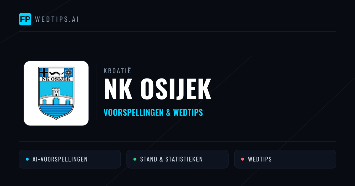 NK Osijek voorspellingen & statistieken