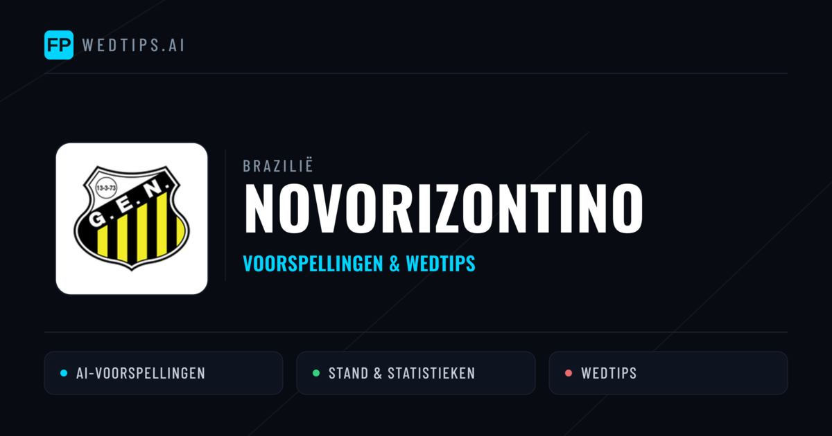 Novorizontino voorspellingen & statistieken