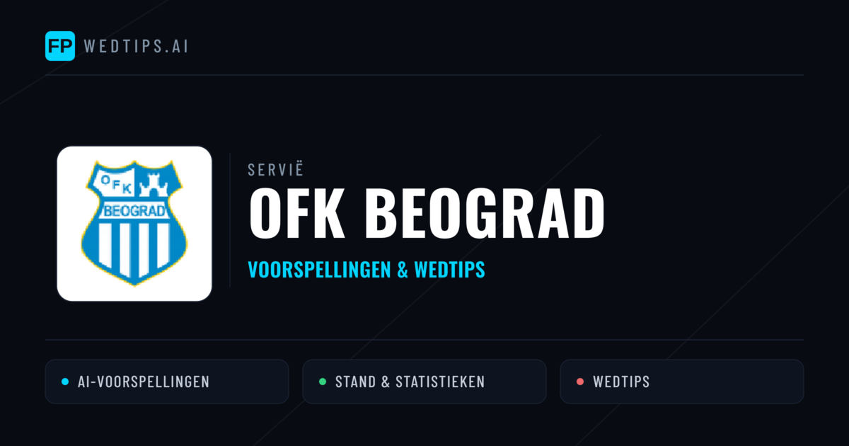 OFK Beograd voorspellingen & statistieken