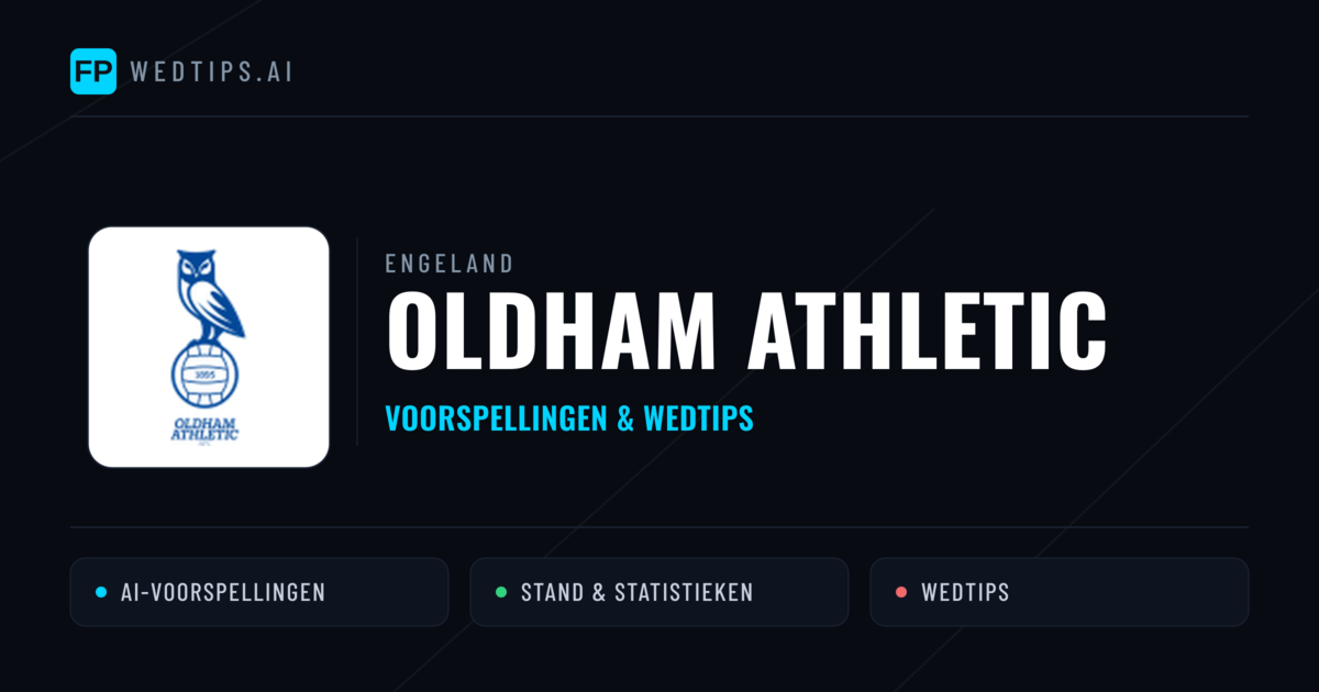 Oldham Athletic voorspellingen & statistieken