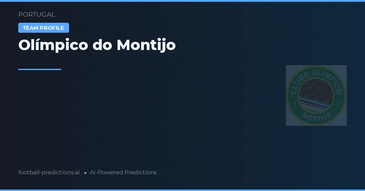 Olímpico do Montijo voorspellingen & statistieken