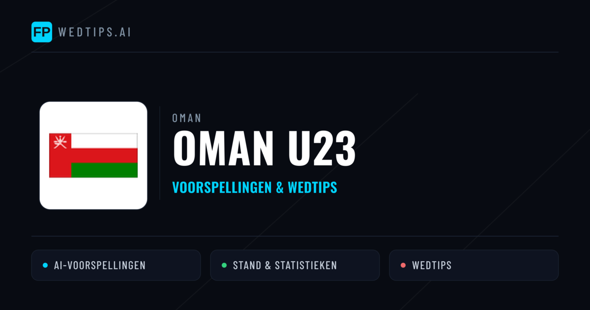 Oman U23 voorspellingen & statistieken