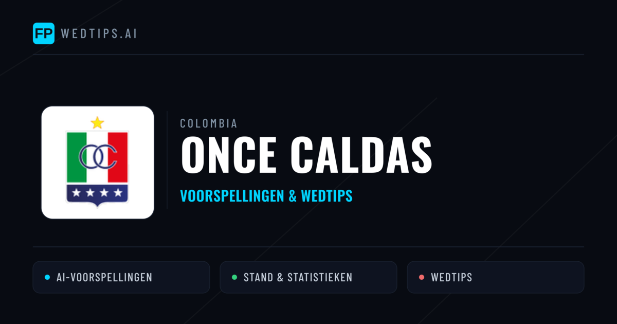 Once Caldas voorspellingen & statistieken