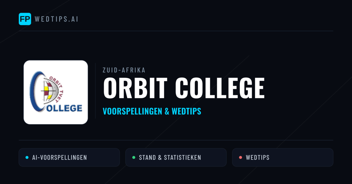 Orbit College voorspellingen & statistieken