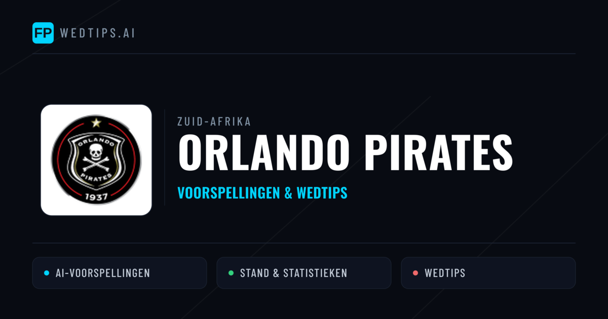 Orlando Pirates voorspellingen & statistieken