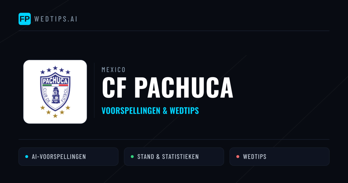 CF Pachuca voorspellingen & statistieken
