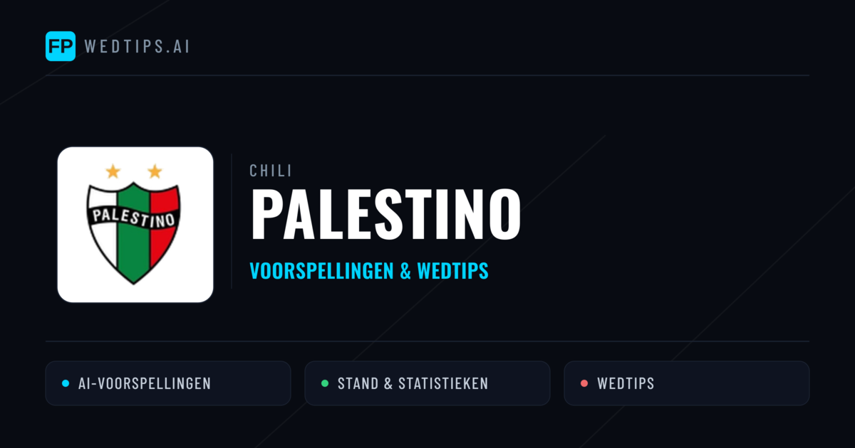 Palestino voorspellingen & statistieken