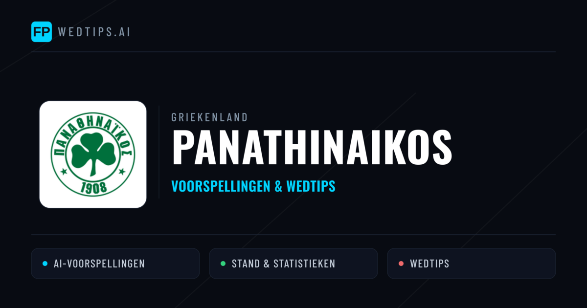 Panathinaikos voorspellingen & statistieken