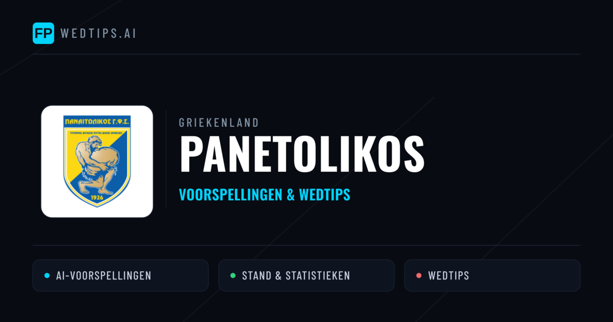 Panetolikos voorspellingen & statistieken