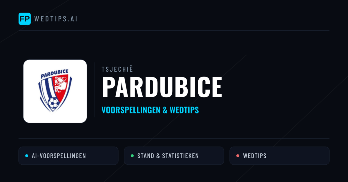 Pardubice voorspellingen & statistieken