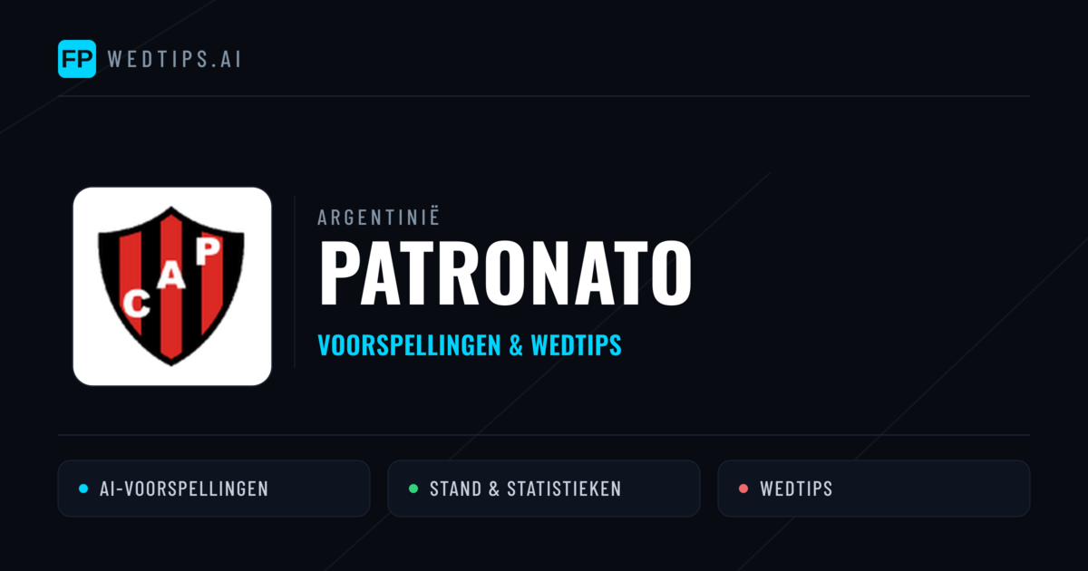 Patronato voorspellingen & statistieken
