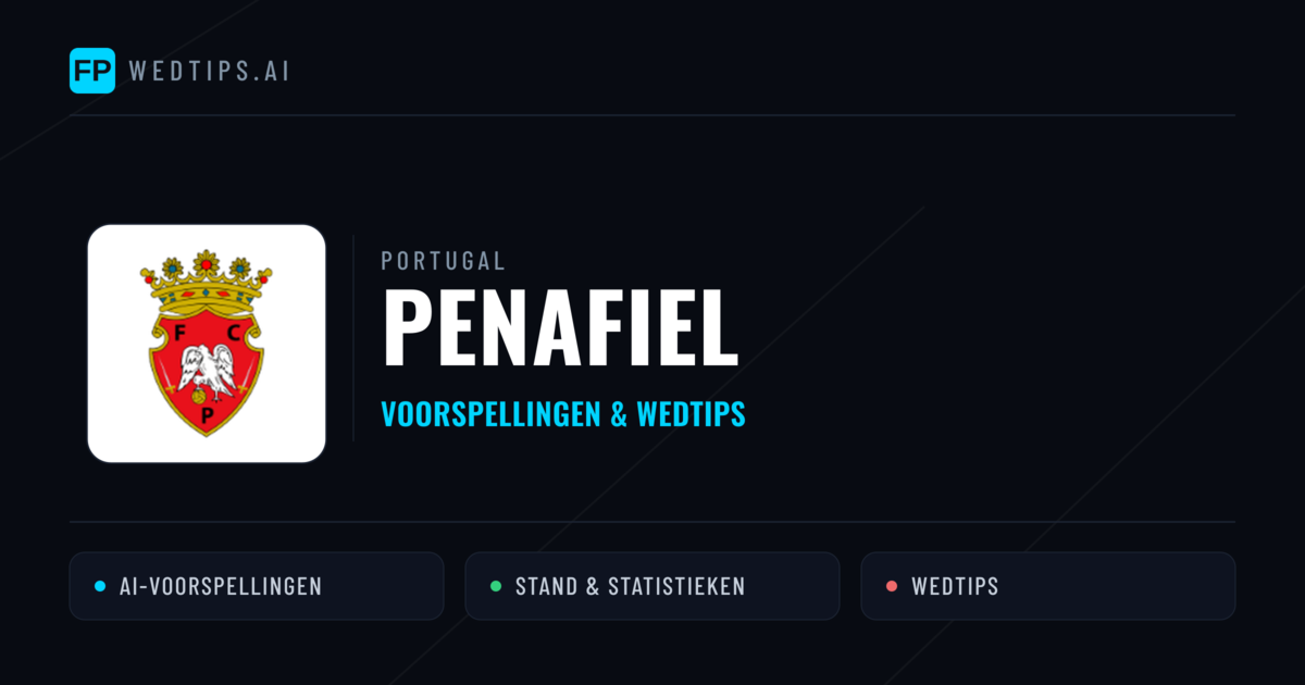 Penafiel voorspellingen & statistieken
