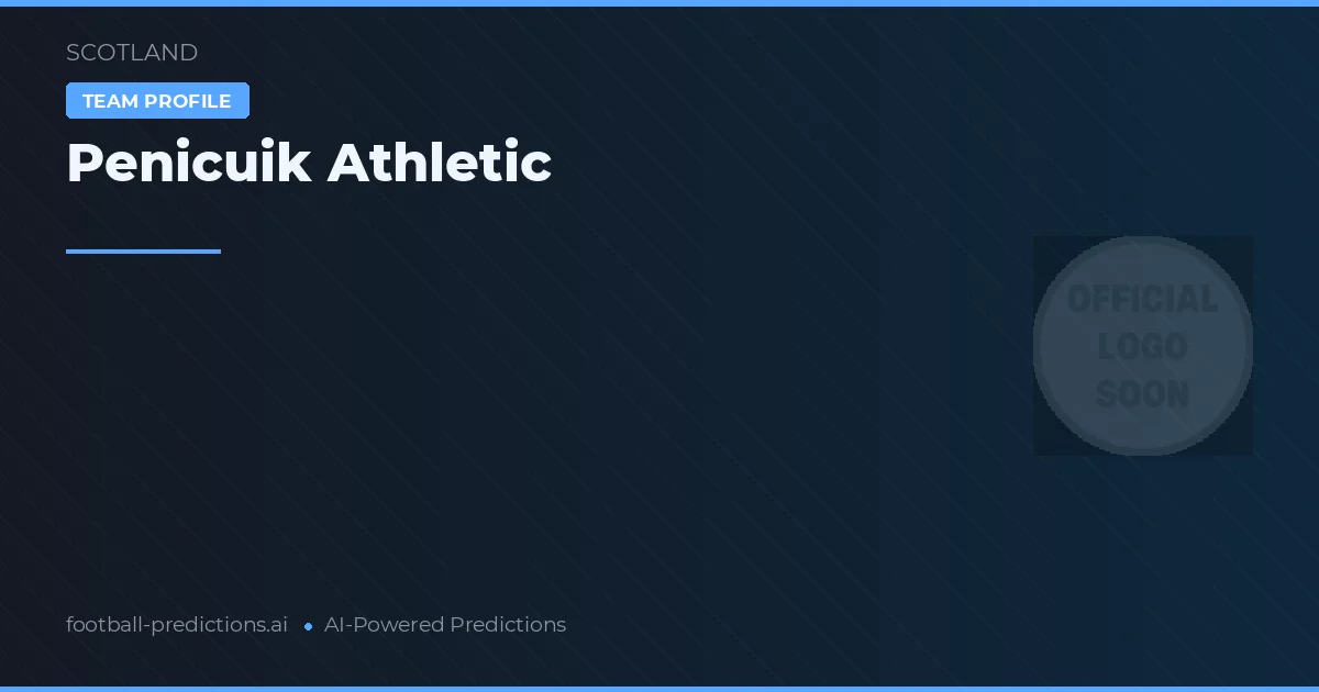 Penicuik Athletic voorspellingen & statistieken