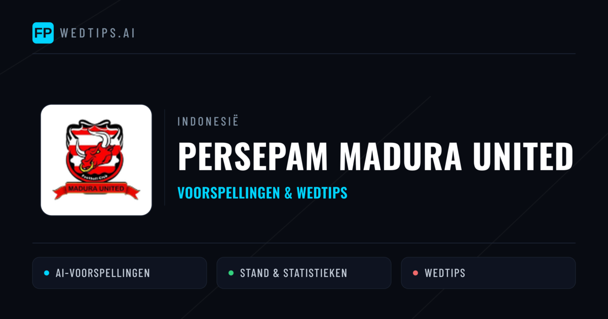 Persepam Madura United voorspellingen & statistieken