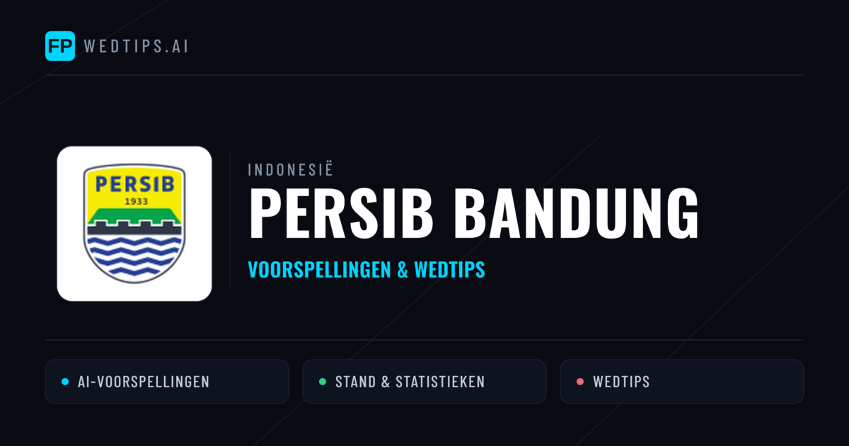 Persib Bandung voorspellingen & statistieken