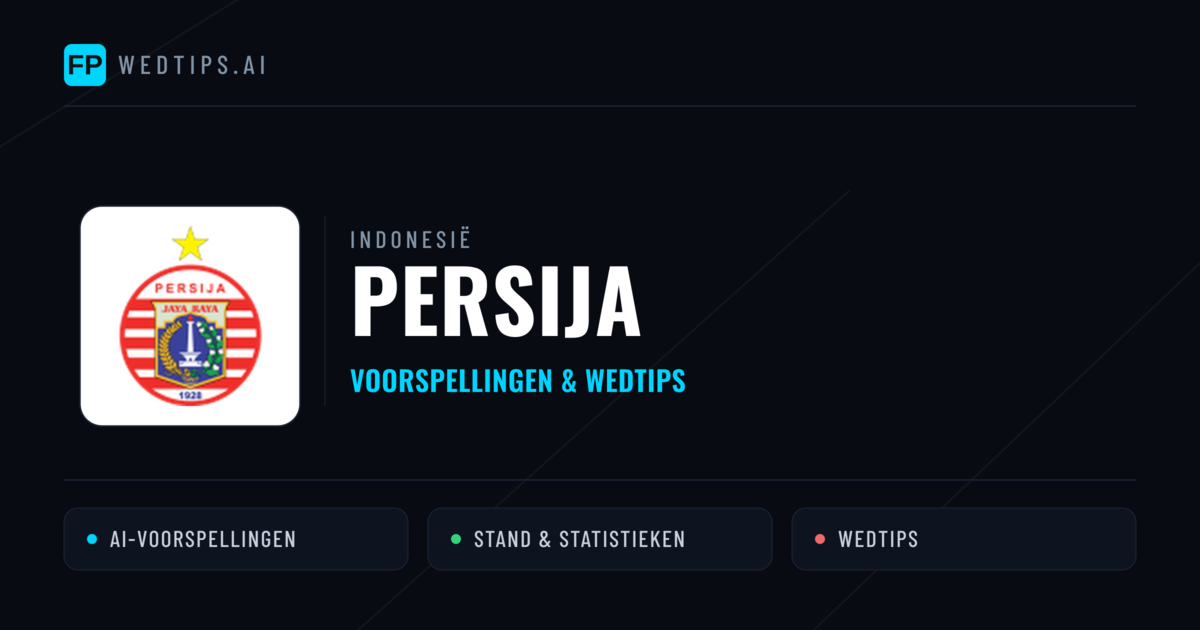 Persija voorspellingen & statistieken