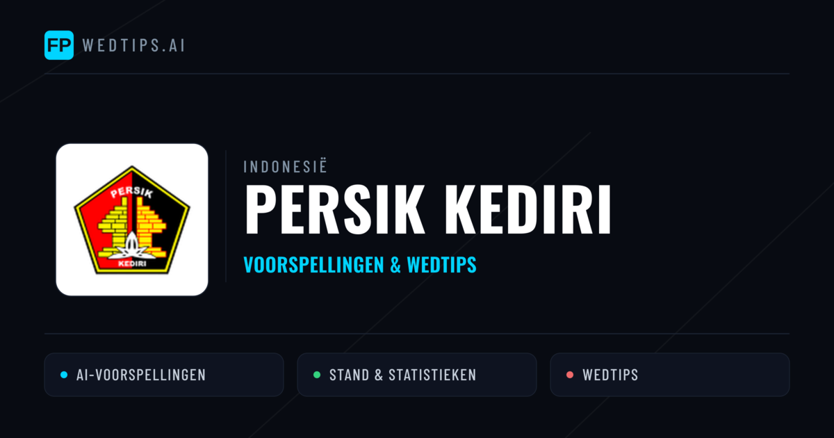Persik Kediri voorspellingen & statistieken