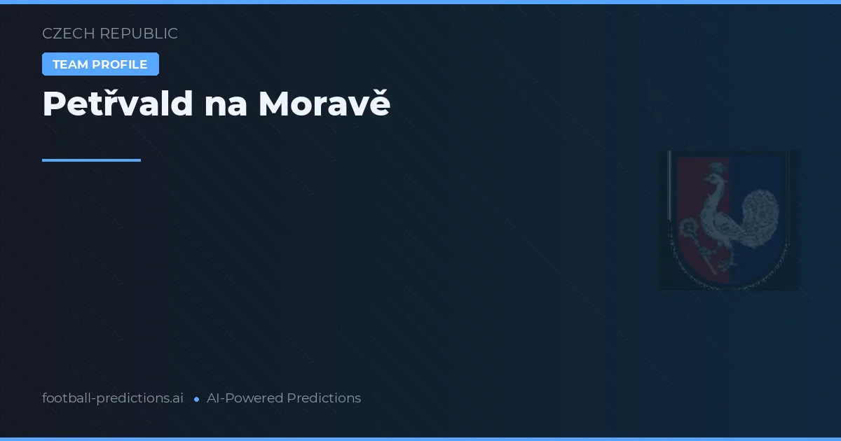 Petřvald na Moravě voorspellingen & statistieken